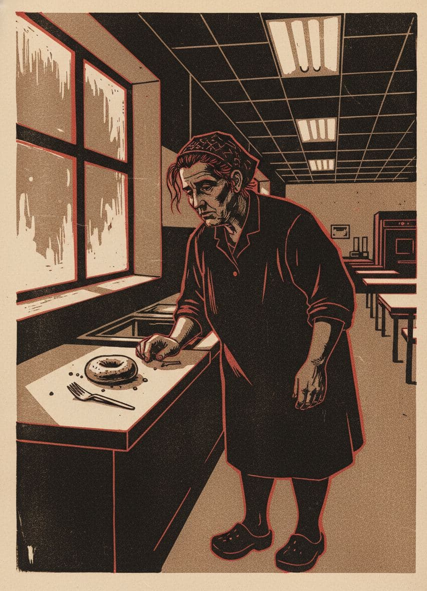 Spilling the First Coffee — print by Anya Pietrowski — MODULAR · a one-of-a-kind original