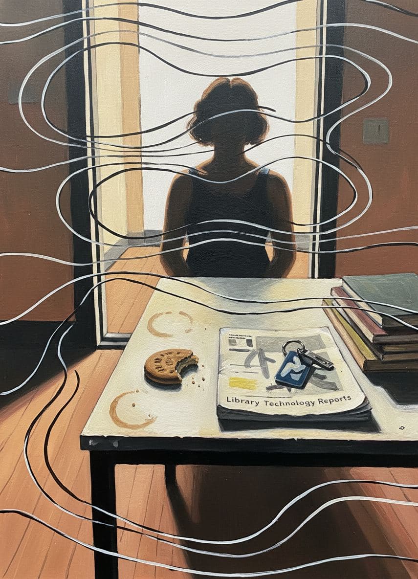 Spilling the Library System — abstract work by Saskia Vandenberg — MODULAR · a one-of-a-kind original