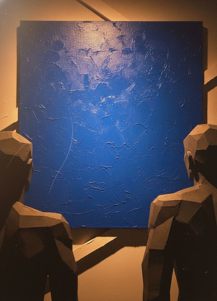 Spilling the Polo Shirts — abstract work by Viktor Eklund — MODULAR · a one-of-a-kind original