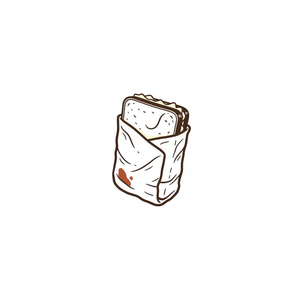 Spilling the Sandwich — print by Rafał Zborowski — MODULAR · a one-of-a-kind original