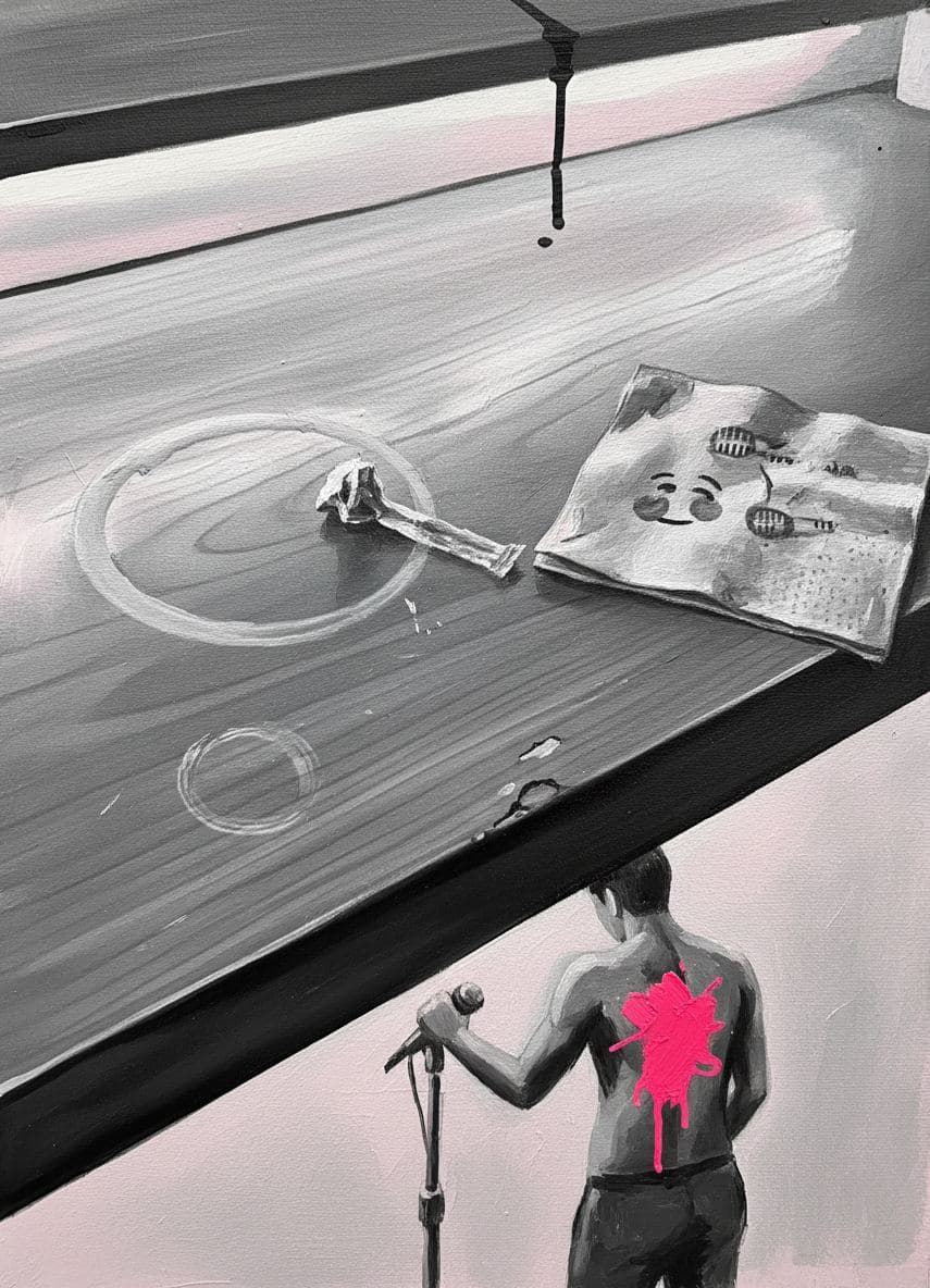 sticky saturday afternoon — abstract work by Viktor Eklund — MODULAR · a one-of-a-kind original
