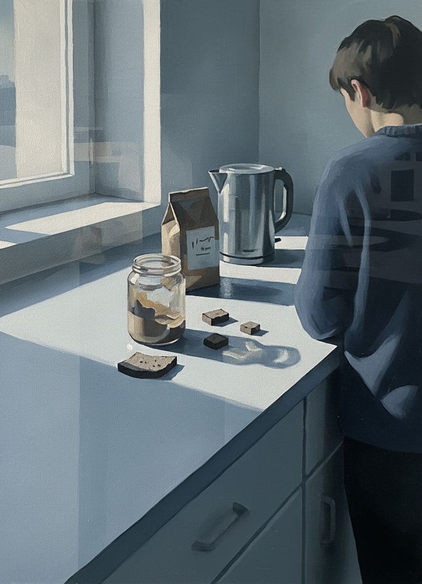 sunday, eleven thirty, sülz — abstract work by Saskia Vandenberg — MODULAR · a one-of-a-kind original