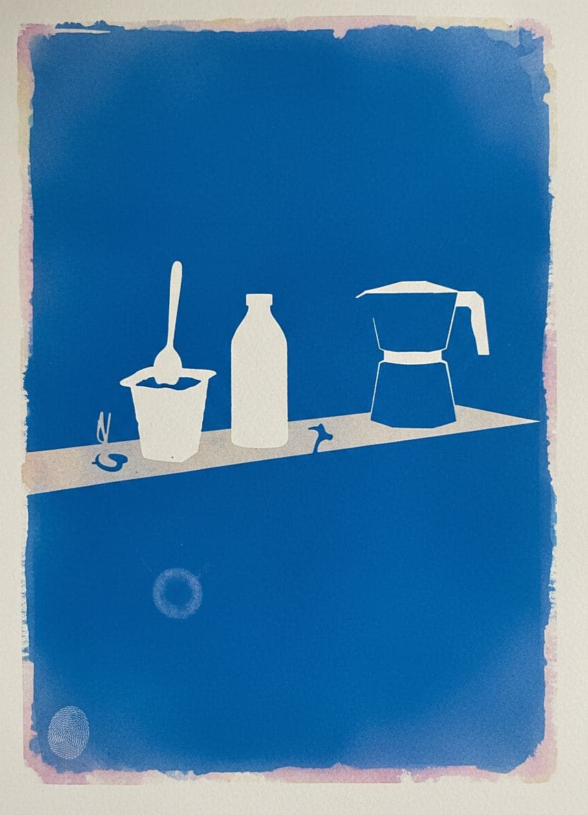 swirls of office calm — abstract work by Viktor Eklund — MODULAR · a one-of-a-kind original