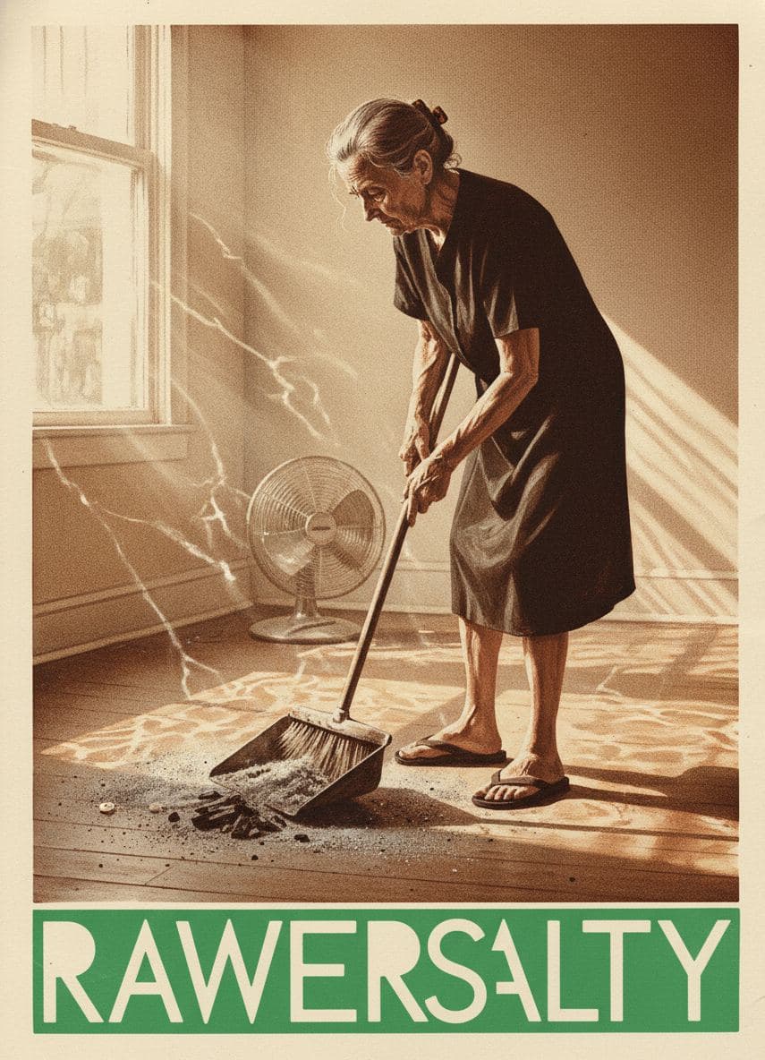 The Best Sweep of Her Life — print by Anya Pietrowski — MODULAR · a one-of-a-kind original