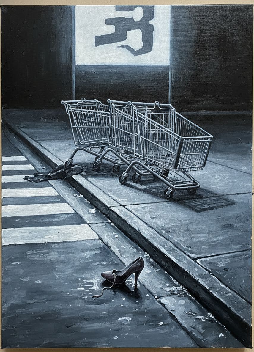 The Culvert's Best Catch — abstract work by Viktor Eklund — MODULAR · a one-of-a-kind original