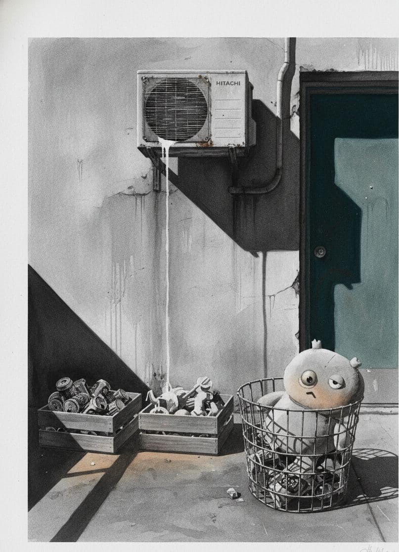 The Deflated Arcade Prize — abstract work by Stefan Tannhäuser — MODULAR · a one-of-a-kind original