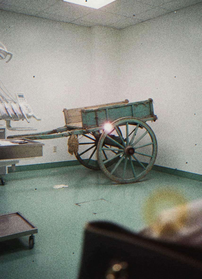 The Disinfected Camel Cart — photograph by Iain Fraser-Campbell — MODULAR · 13 × 18 cm limited edition of 10