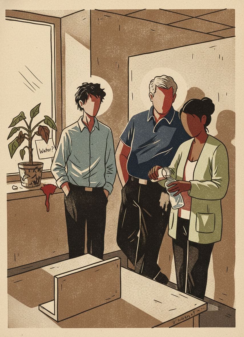 The Drip From the Fountain — print by Yuko Shimizu-Tachibana — MODULAR · a one-of-a-kind original