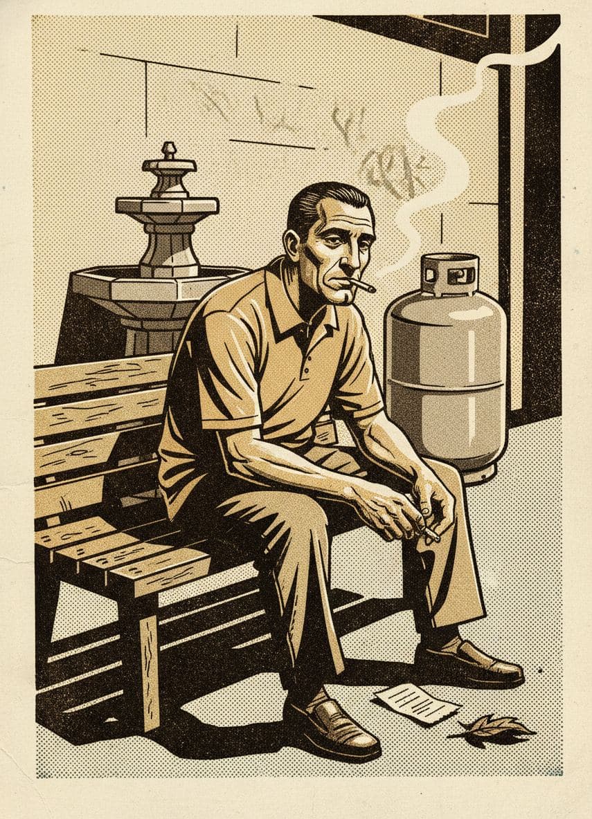 The Driver Exhales — print by Yuko Shimizu-Tachibana — MODULAR · a one-of-a-kind original
