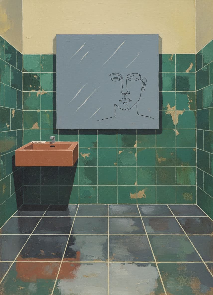 The First Day Off — abstract work by Viktor Eklund — MODULAR · a one-of-a-kind original