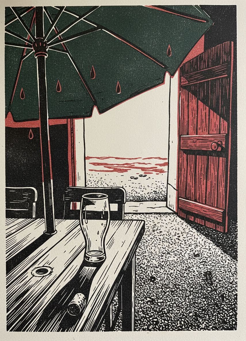 The Glass Returns — print by Hilda Prosser — MODULAR · a one-of-a-kind original