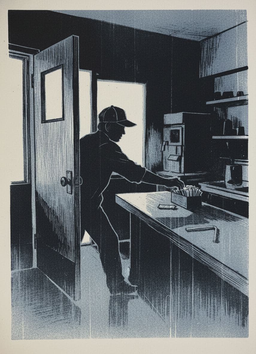 The Greasy Shift-Tilt — print by Yuko Shimizu-Tachibana — MODULAR · a one-of-a-kind original
