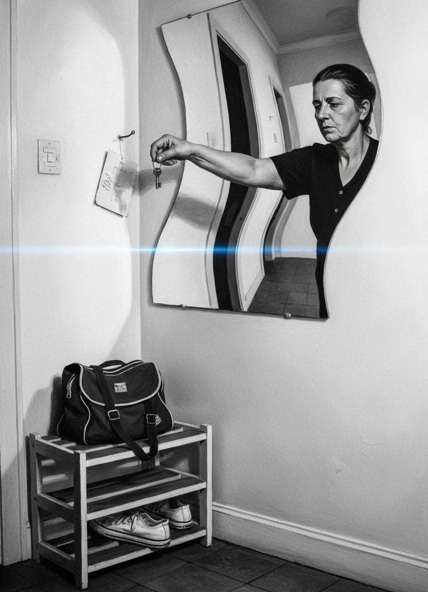 The Key Is Finally Found — abstract work by Stefan Tannhäuser — MODULAR · a one-of-a-kind original