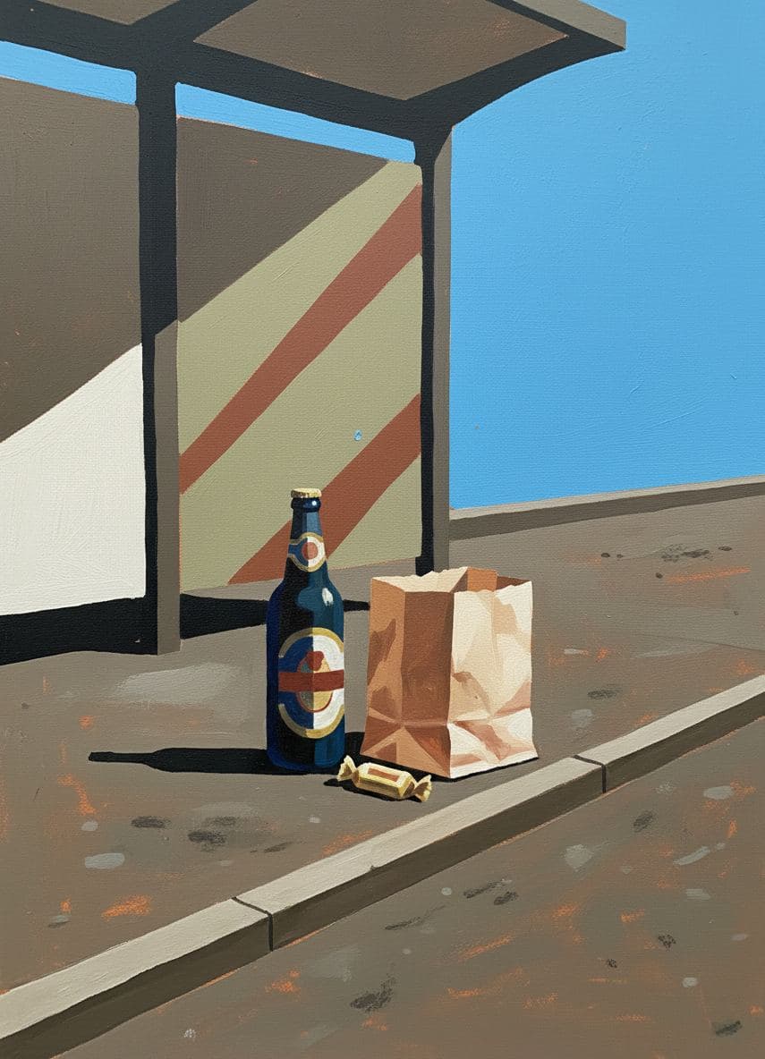 The Last Berliner Pilsner — abstract work by Viktor Eklund — MODULAR · a one-of-a-kind original