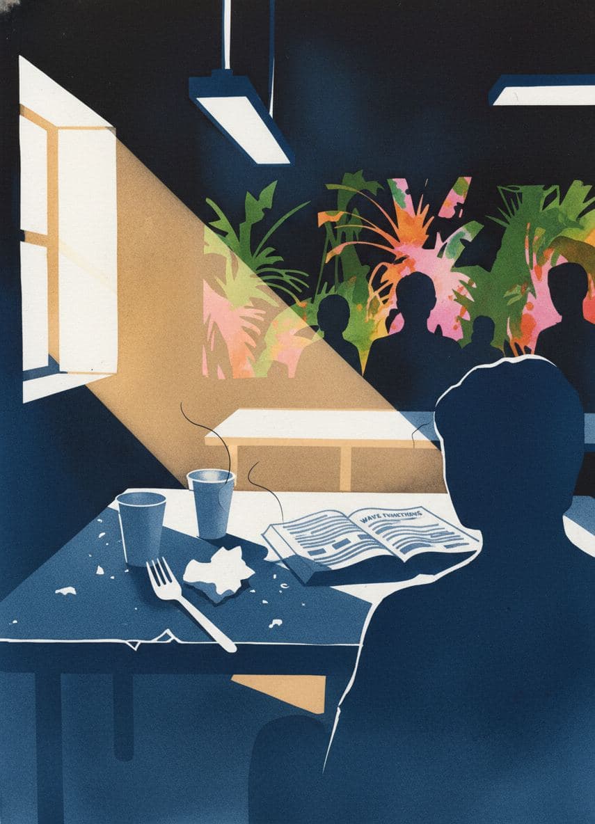 The Last Caffeine Victory — abstract work by Viktor Eklund — MODULAR · a one-of-a-kind original