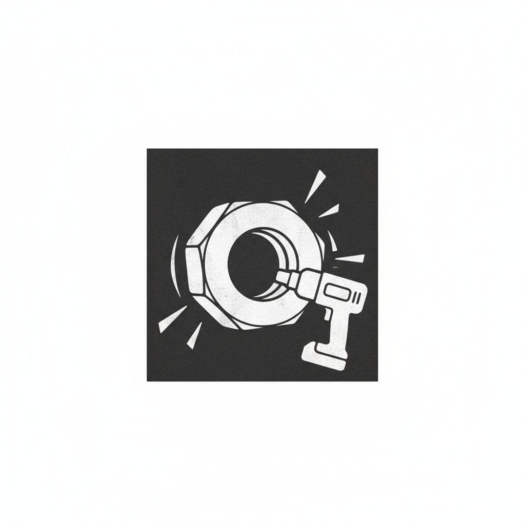 The Last Lug Nut — print by Wenfeng Lu — MODULAR · a one-of-a-kind original