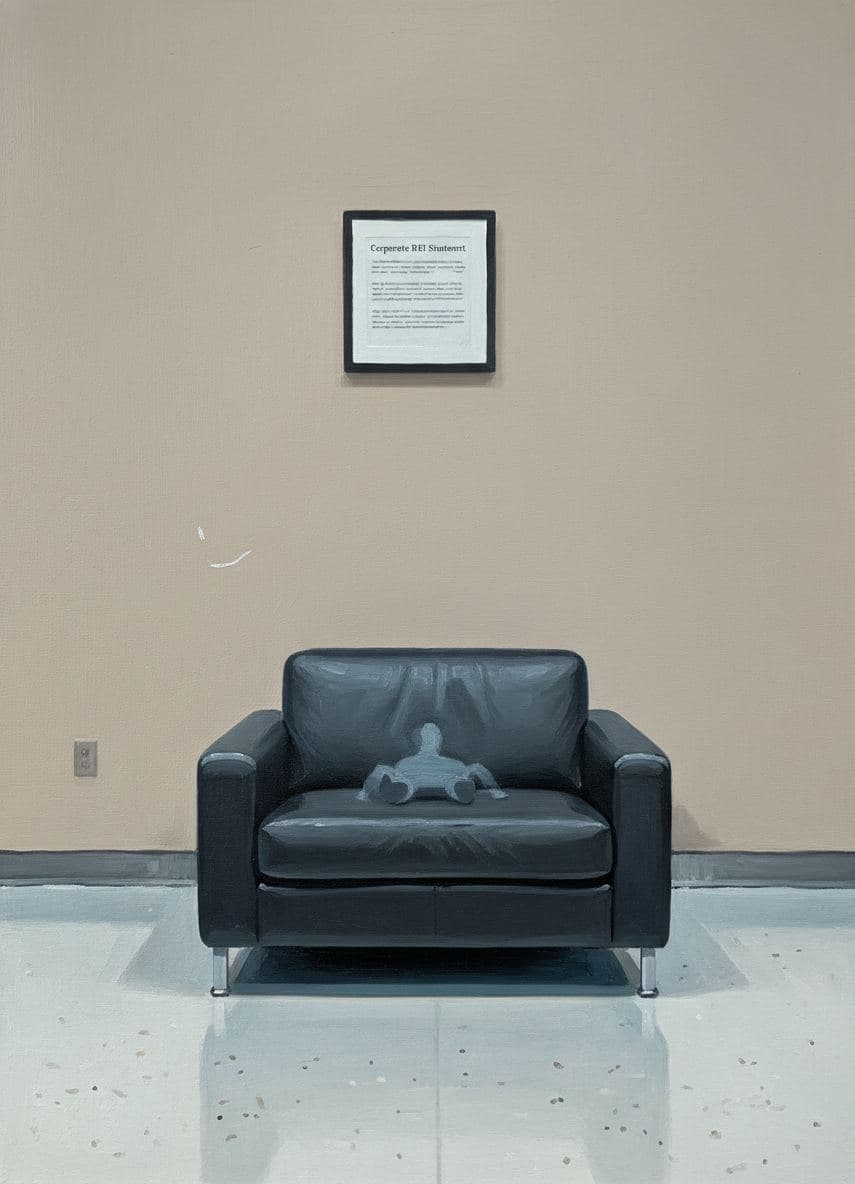 The Lobby Expects — abstract work by Saskia Vandenberg — MODULAR · a one-of-a-kind original