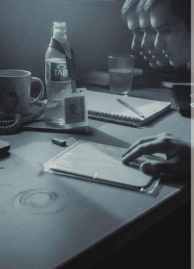 The Particleboard Desk — photograph by Amara Perera — MODULAR · 13 × 18 cm limited edition of 10
