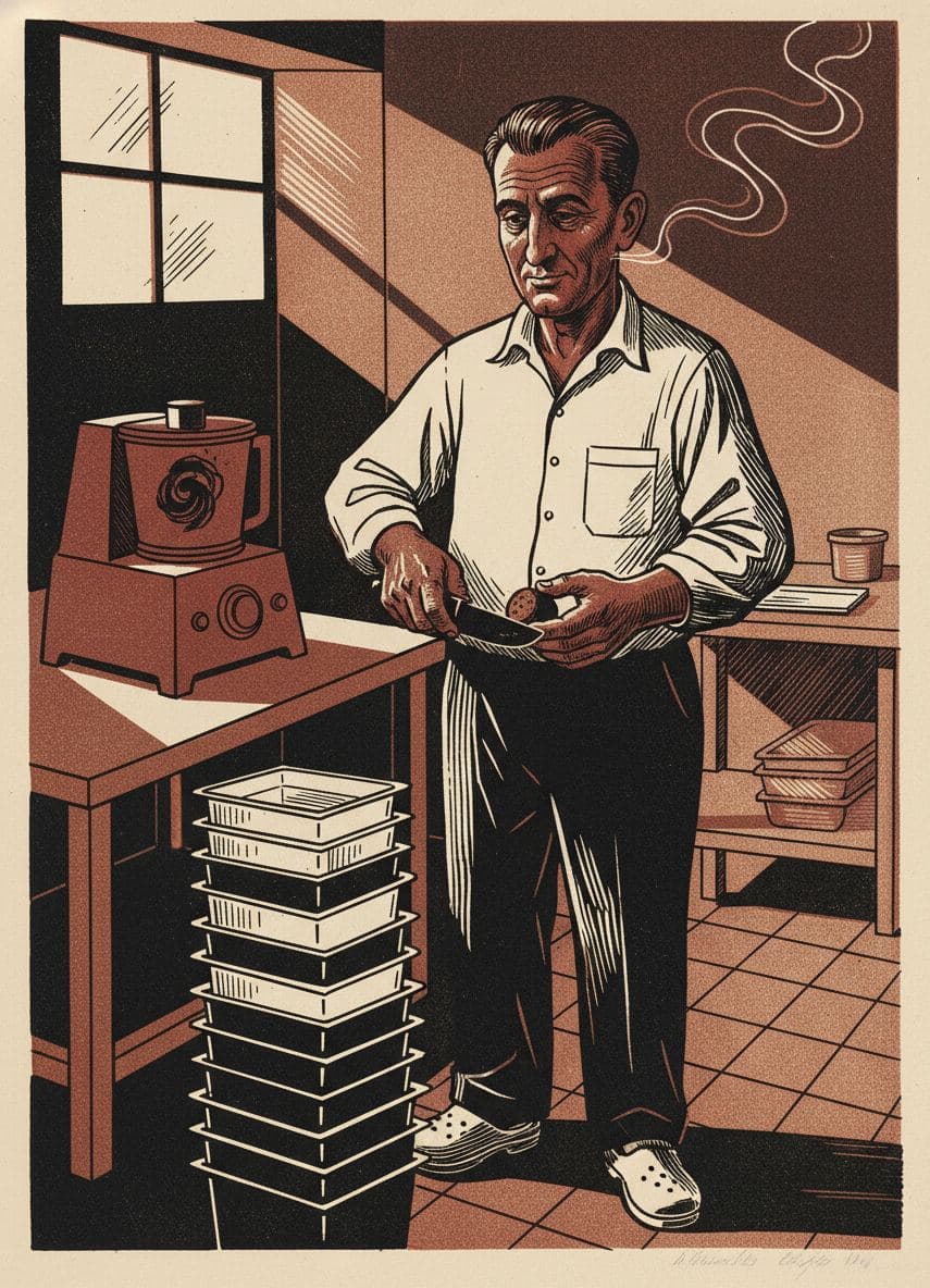 the quiet order of things — print by Anya Pietrowski — MODULAR · a one-of-a-kind original