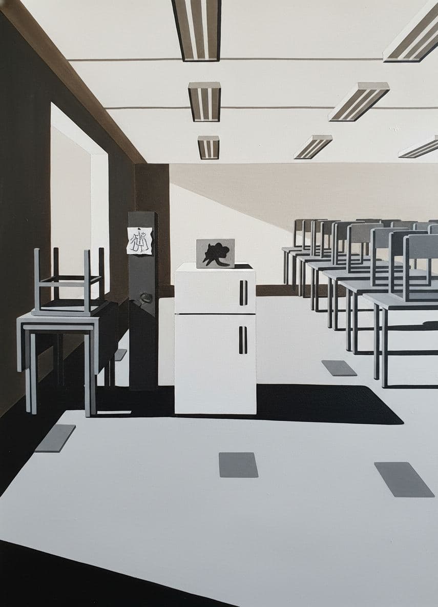 the sweet quiet before — abstract work by Viktor Eklund — MODULAR · a one-of-a-kind original