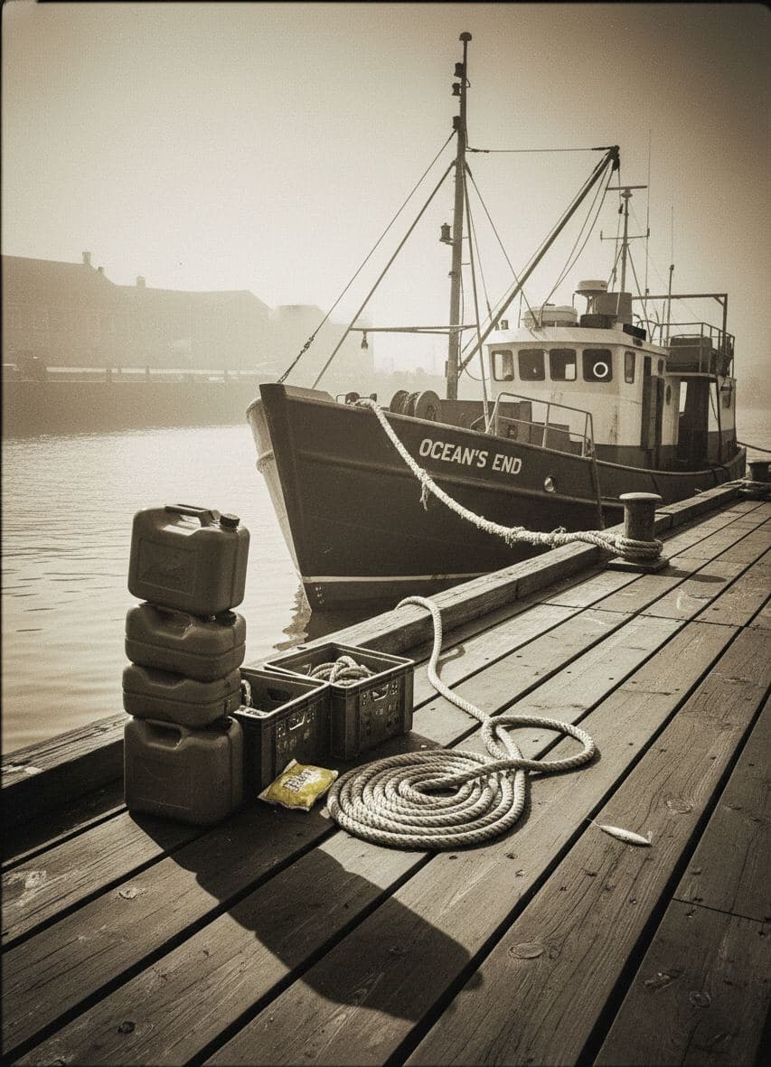 The Tired Trawler's Morning — Stefan Tannhäuser · MODULAR one-of-a-kind original