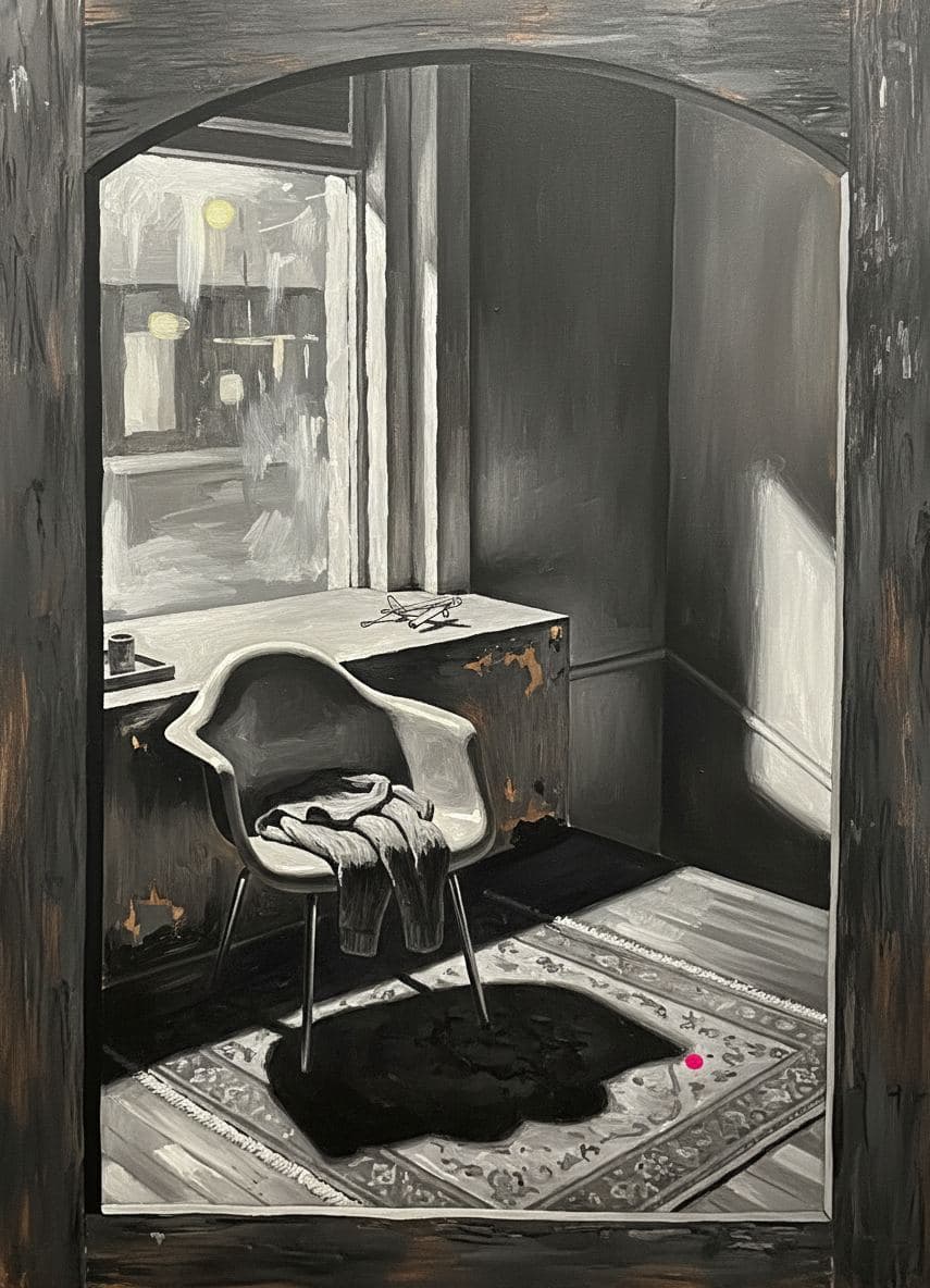 They Said It Would Last — abstract work by Stefan Tannhäuser — MODULAR · a one-of-a-kind original