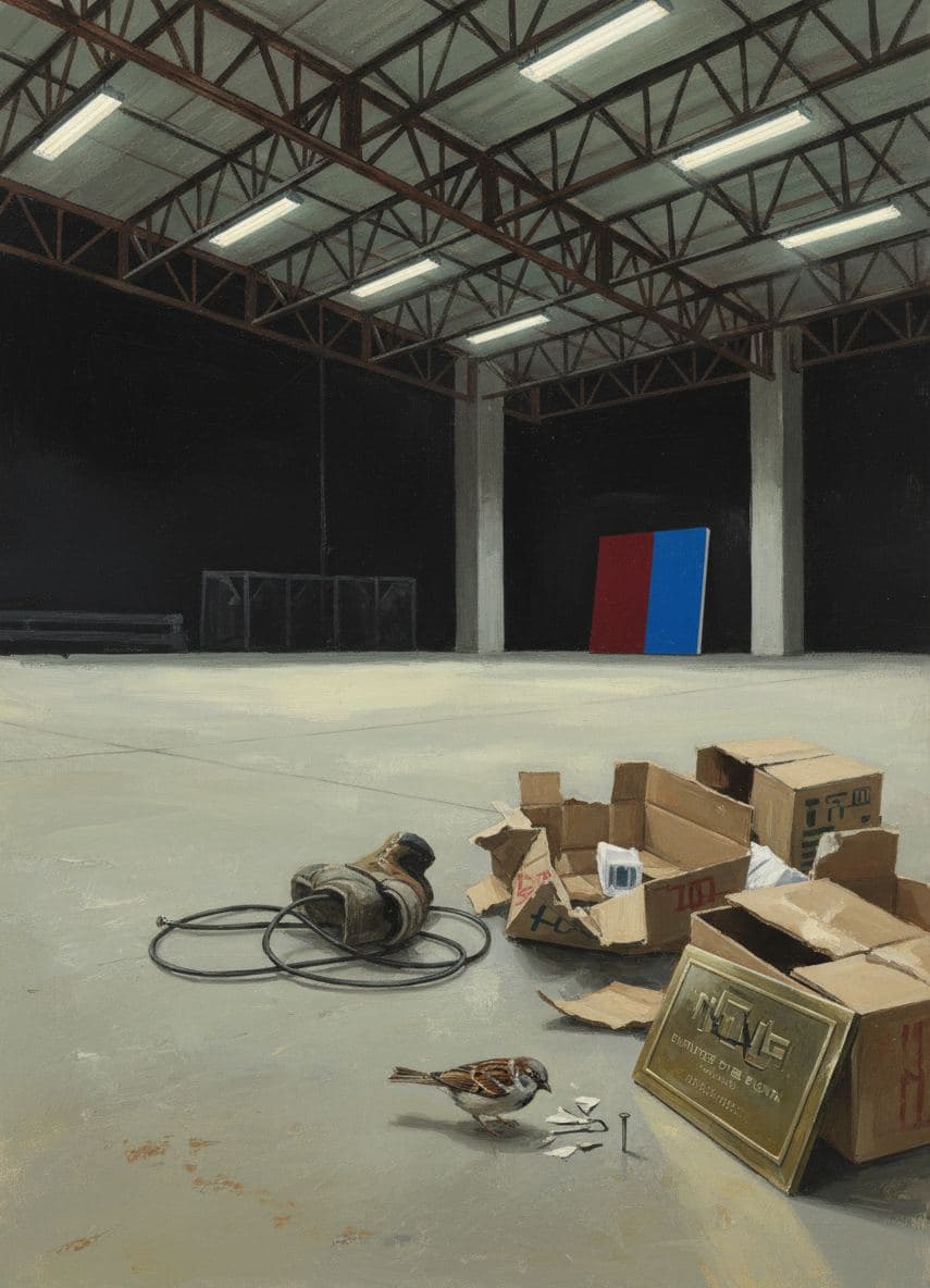 They Said It Would Last — abstract work by Viktor Eklund — MODULAR · a one-of-a-kind original
