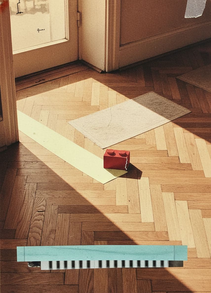 Untitled (Amager Apartment) — collage by Irmela Bechmann — MODULAR · a one-of-a-kind original