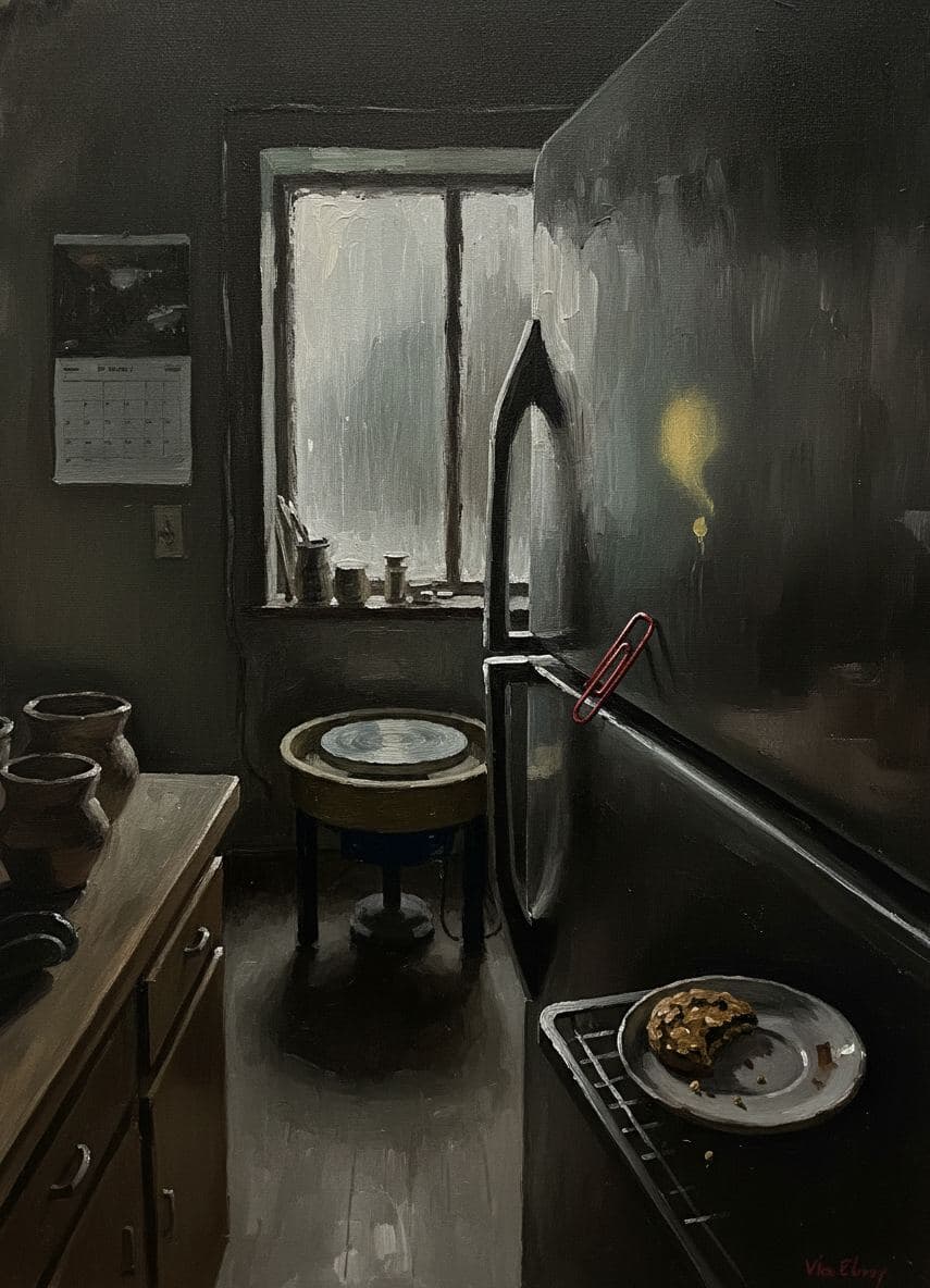 Untitled (Commercial Kitchen) — abstract work by Viktor Eklund — MODULAR · a one-of-a-kind original