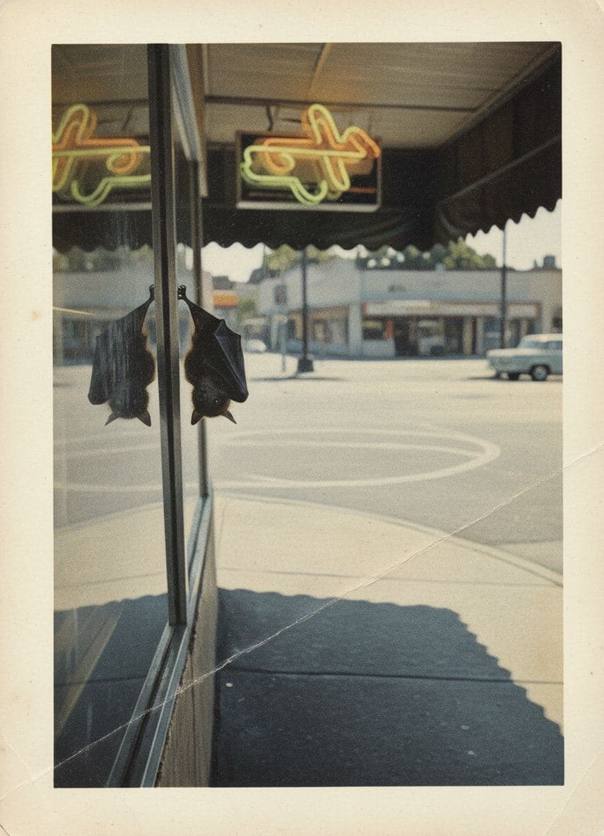 Untitled (Corner Market, Dusk) — abstract work by Stefan Tannhäuser — MODULAR · a one-of-a-kind original