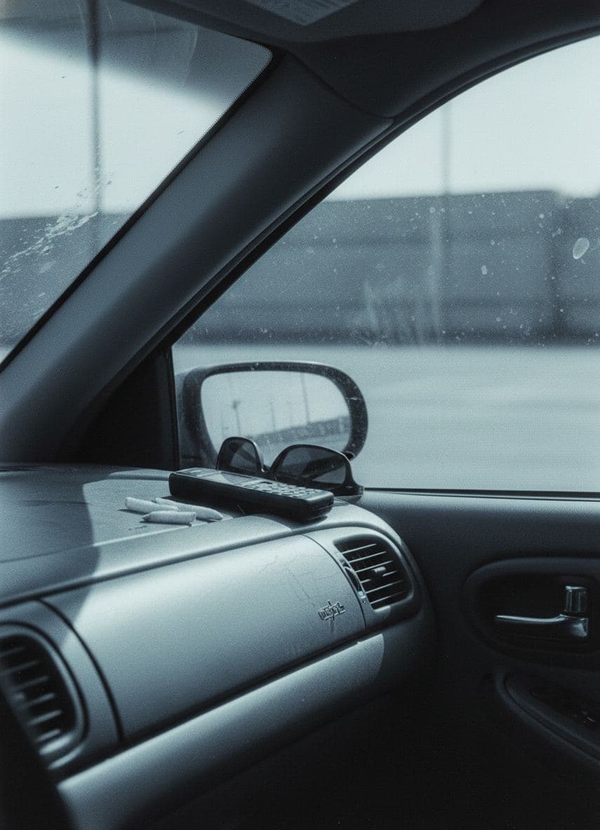 Untitled (Ford Taurus) — abstract work by Stefan Tannhäuser — MODULAR · a one-of-a-kind original