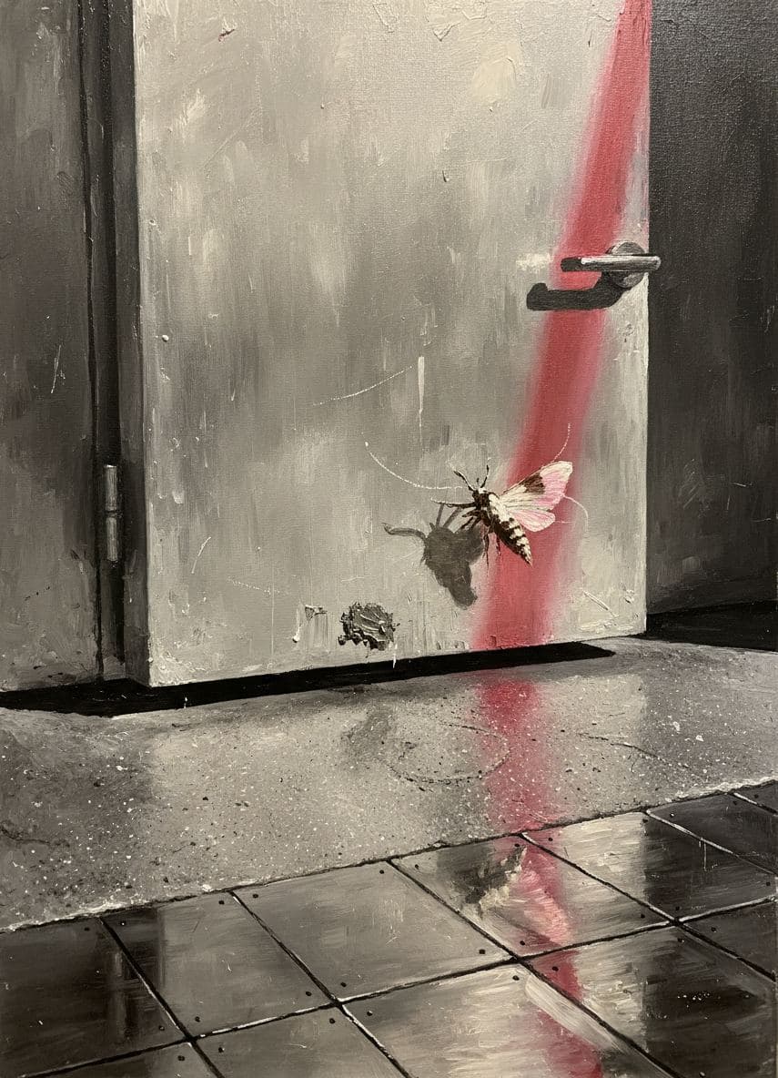 Untitled (Industrial Freezer) — abstract work by Stefan Tannhäuser — MODULAR · a one-of-a-kind original
