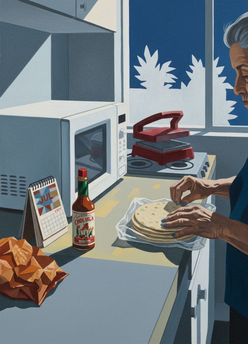 Untitled (Iztapalapa Kitchen) — abstract work by Viktor Eklund — MODULAR · a one-of-a-kind original