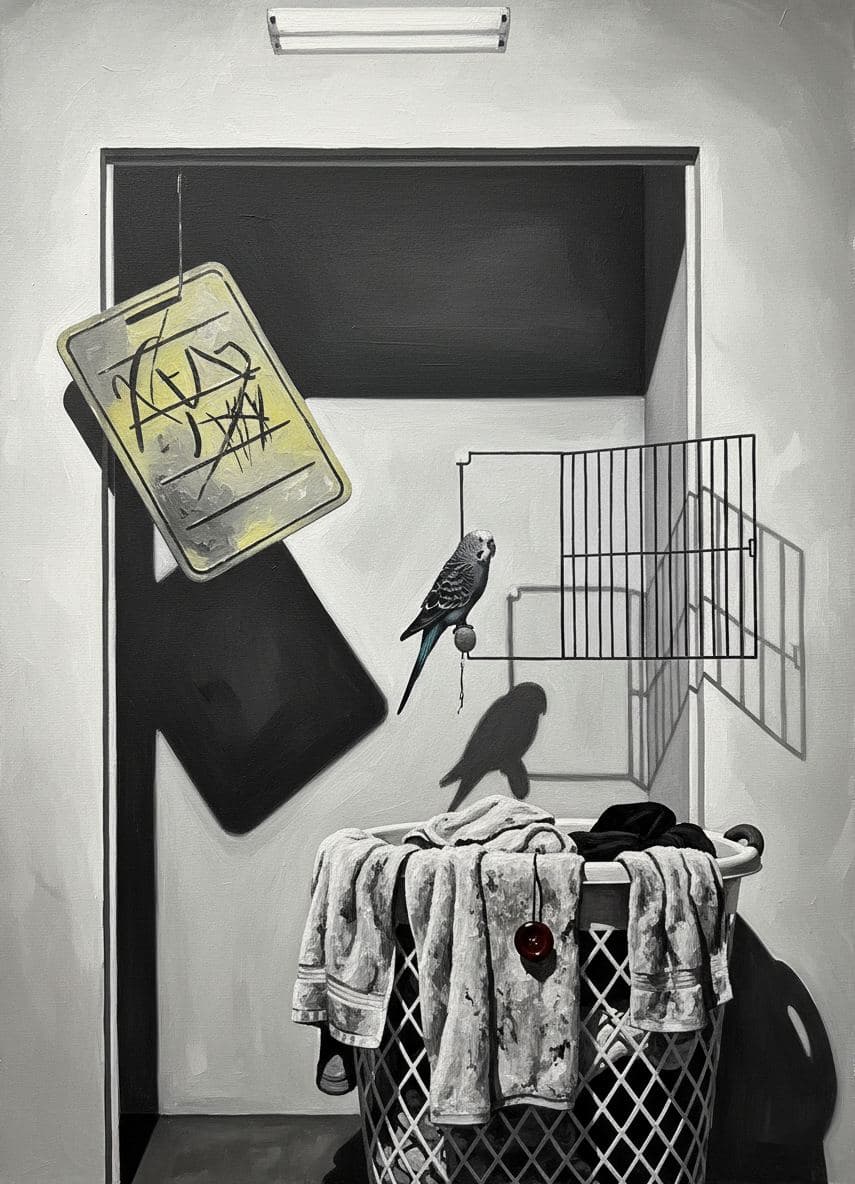Untitled (Laundry Closet) — abstract work by Viktor Eklund — MODULAR · a one-of-a-kind original