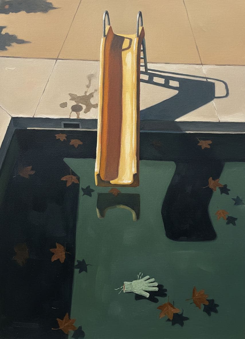 Untitled (Municipal Pool) — abstract work by Viktor Eklund — MODULAR · a one-of-a-kind original