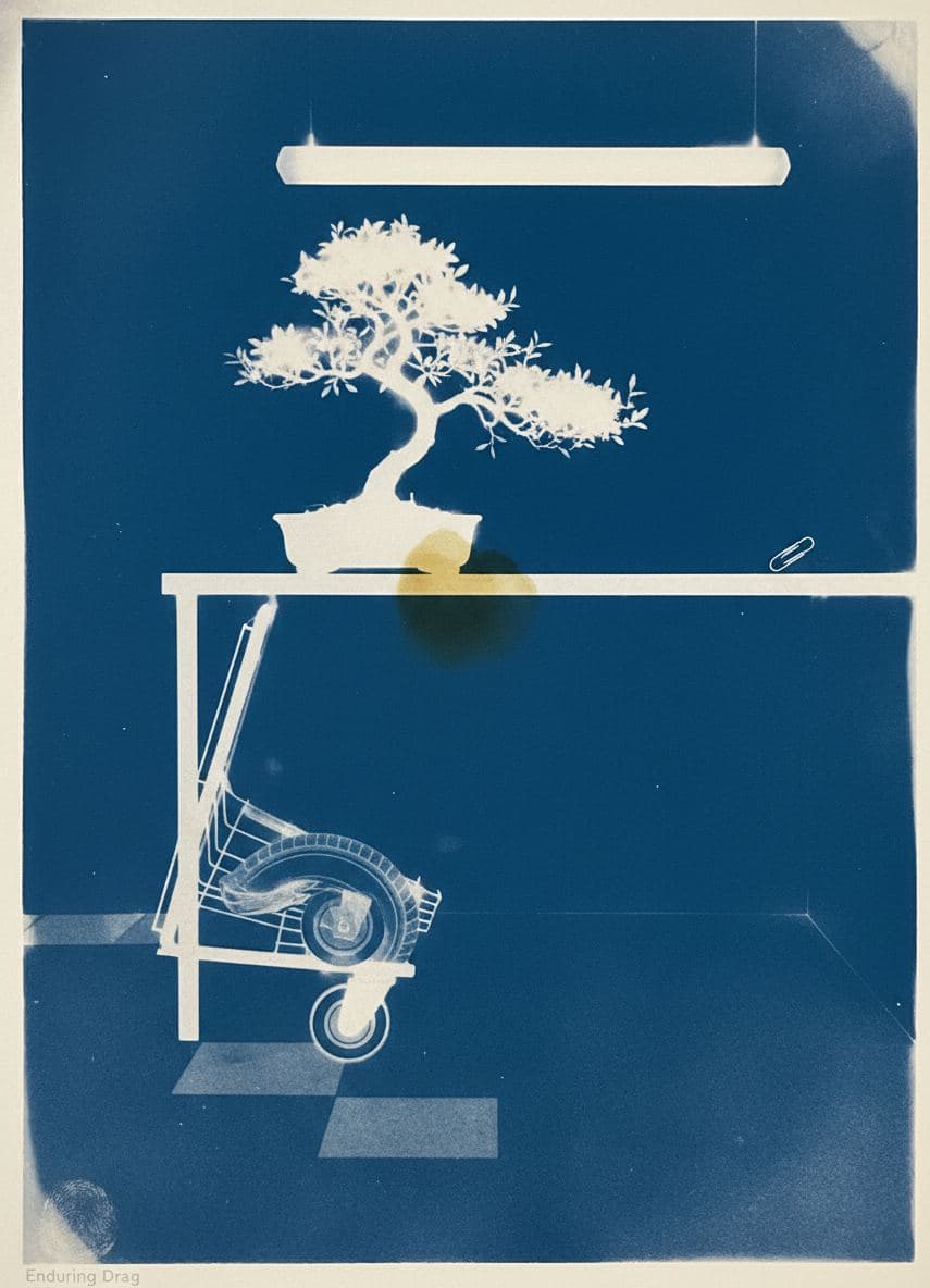 Untitled (Office, Afternoon) — abstract work by Saskia Vandenberg — MODULAR · a one-of-a-kind original