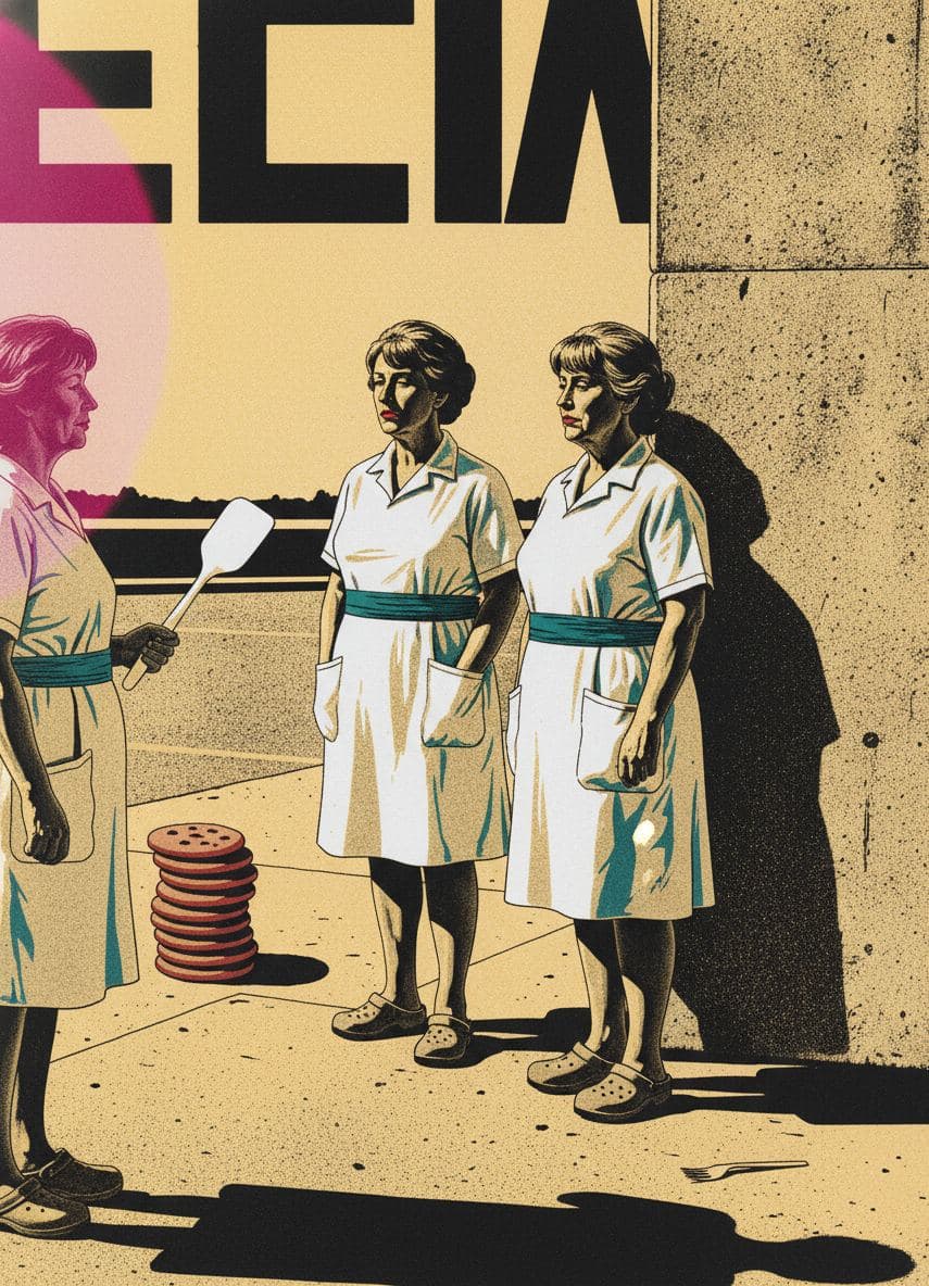Untitled (Parking Lot Dawn) — print by Anya Pietrowski — MODULAR · a one-of-a-kind original