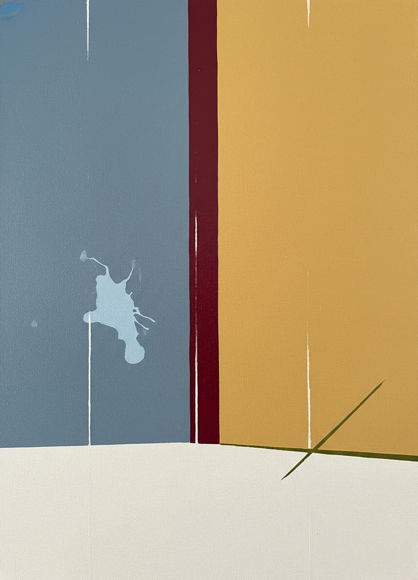 Untitled (Podil Flat, August) — abstract work by Viktor Eklund — MODULAR · a one-of-a-kind original