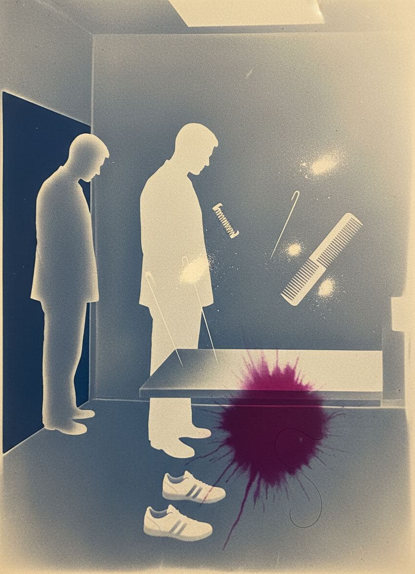 Untitled (Prep Room) — abstract work by Saskia Vandenberg — MODULAR · a one-of-a-kind original