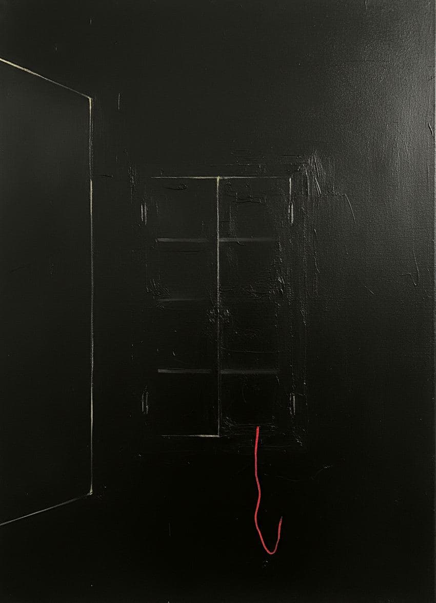 Untitled (Utility Closet) — abstract work by Saskia Vandenberg — MODULAR · a one-of-a-kind original