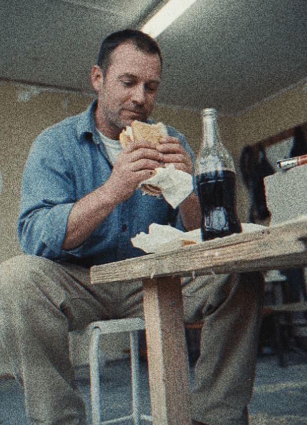 Unwrapping the Sandwich — photograph by Henri de Bruyn — MODULAR · 13 × 18 cm limited edition of 10