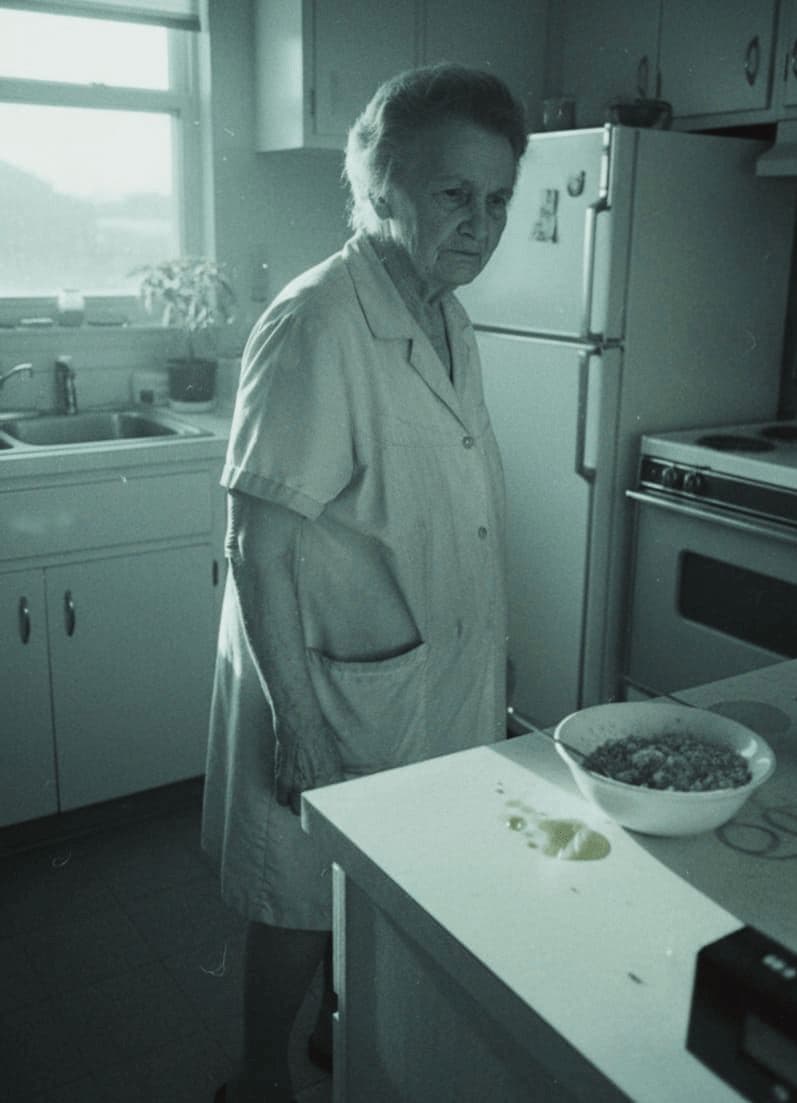 Vera Observing the Clock — photograph by Iain Fraser-Campbell — MODULAR · 13 × 18 cm limited edition of 10