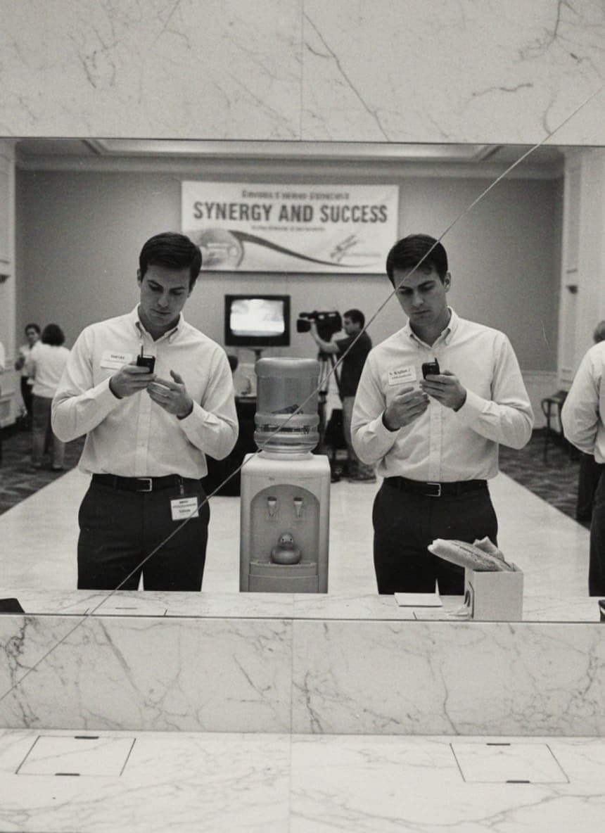 Water Cooler Pretenders — photograph by Lars Jonsen — MODULAR · 13 × 18 cm limited edition of 10