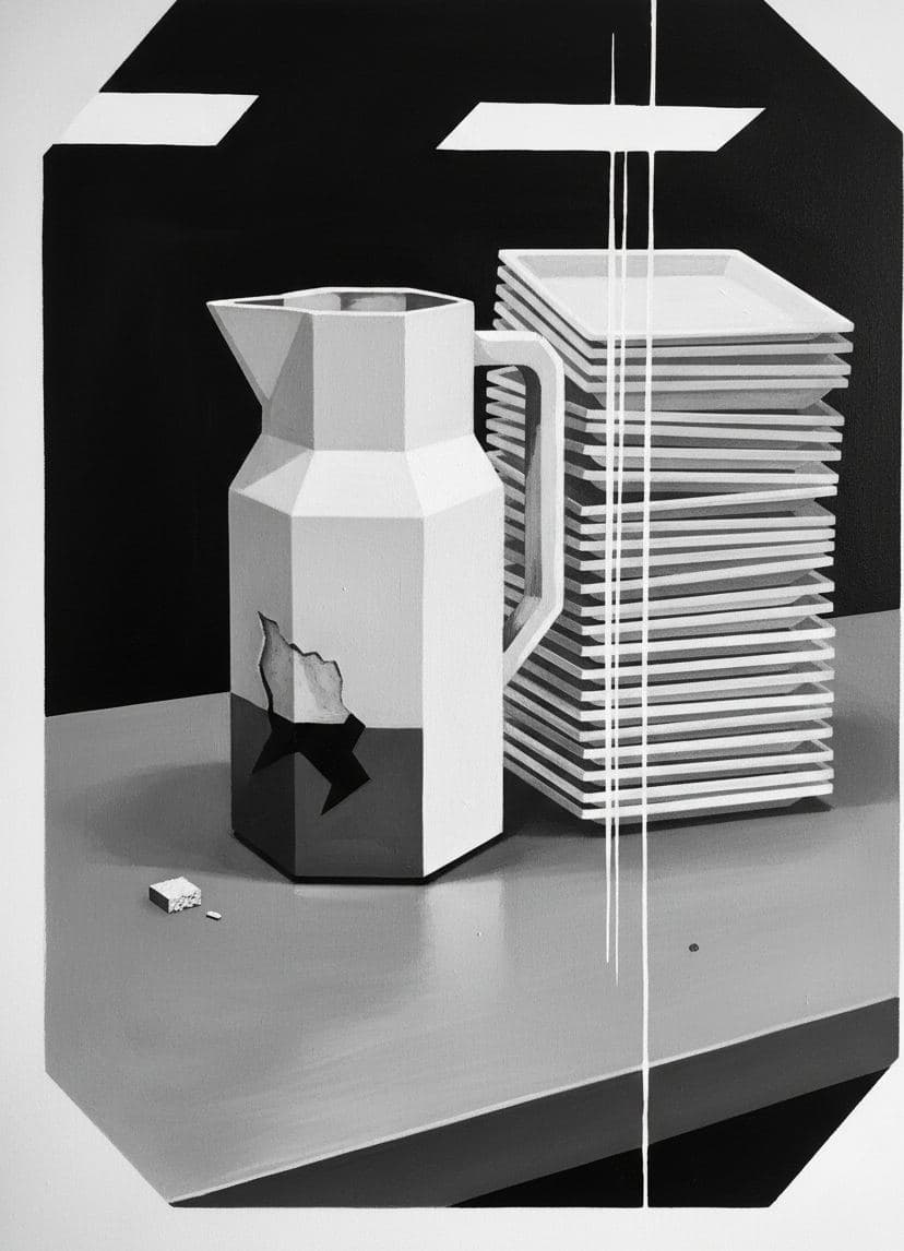 We're About to Open — abstract work by Viktor Eklund — MODULAR · a one-of-a-kind original