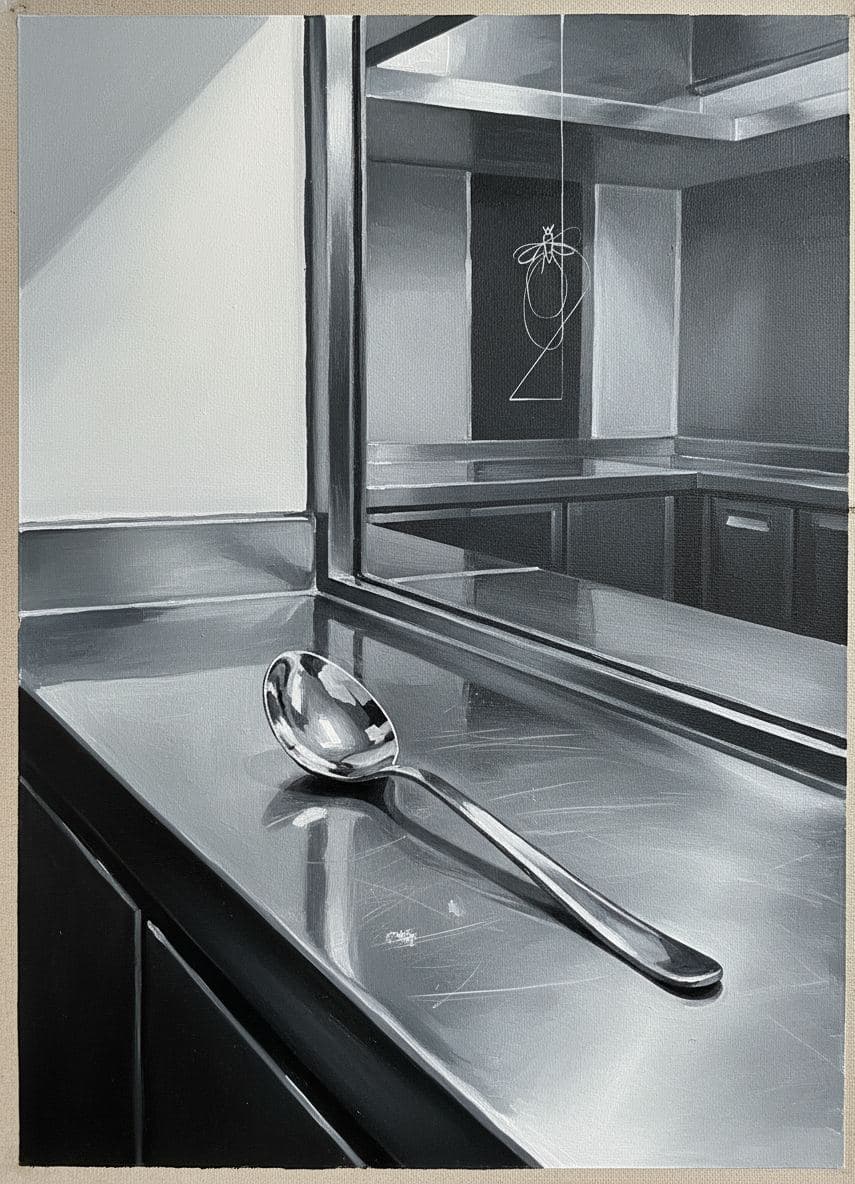 Wiping Down the Counters — abstract work by Viktor Eklund — MODULAR · a one-of-a-kind original