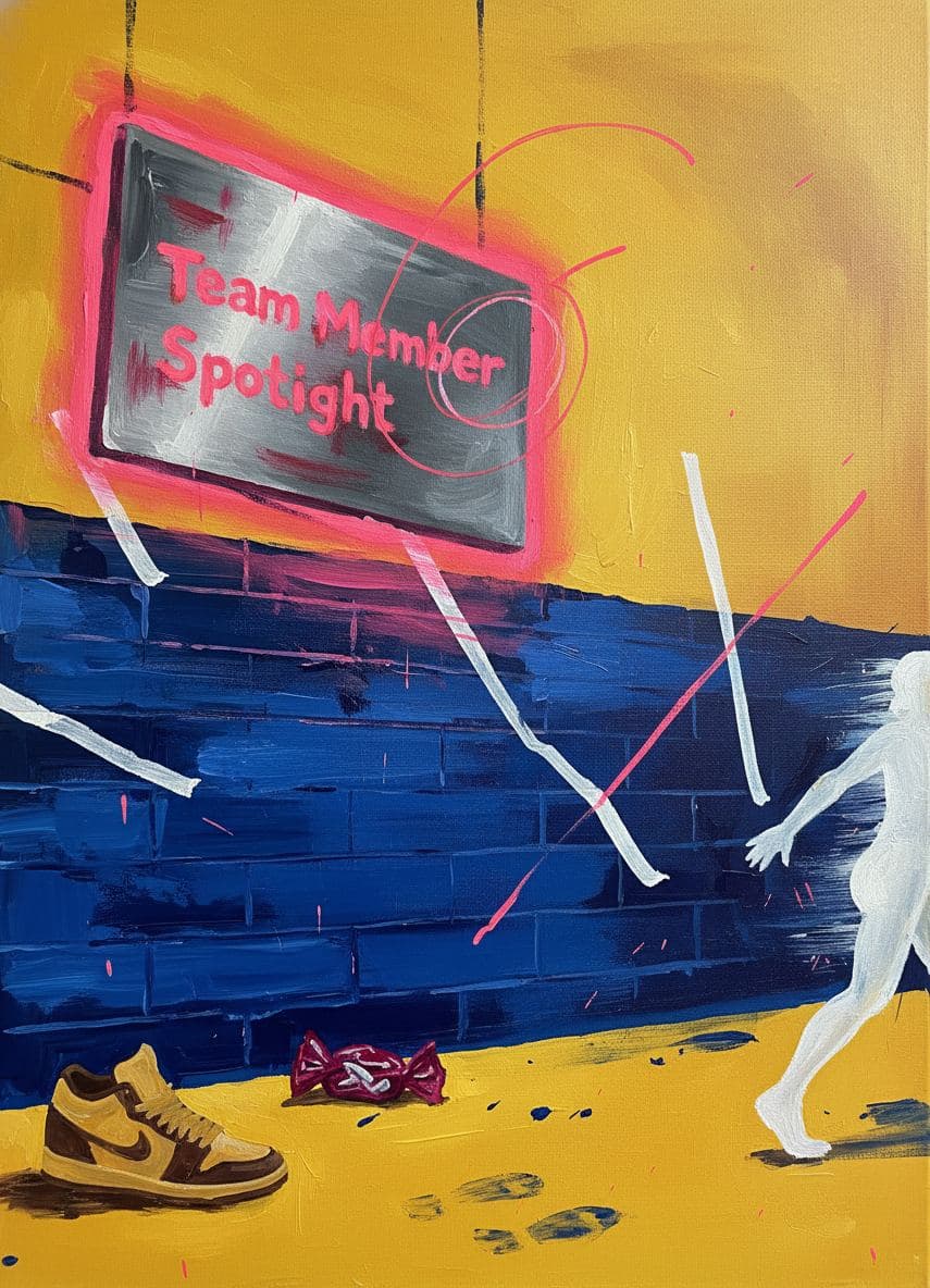 You Left It All Here — abstract work by Saskia Vandenberg — MODULAR · a one-of-a-kind original