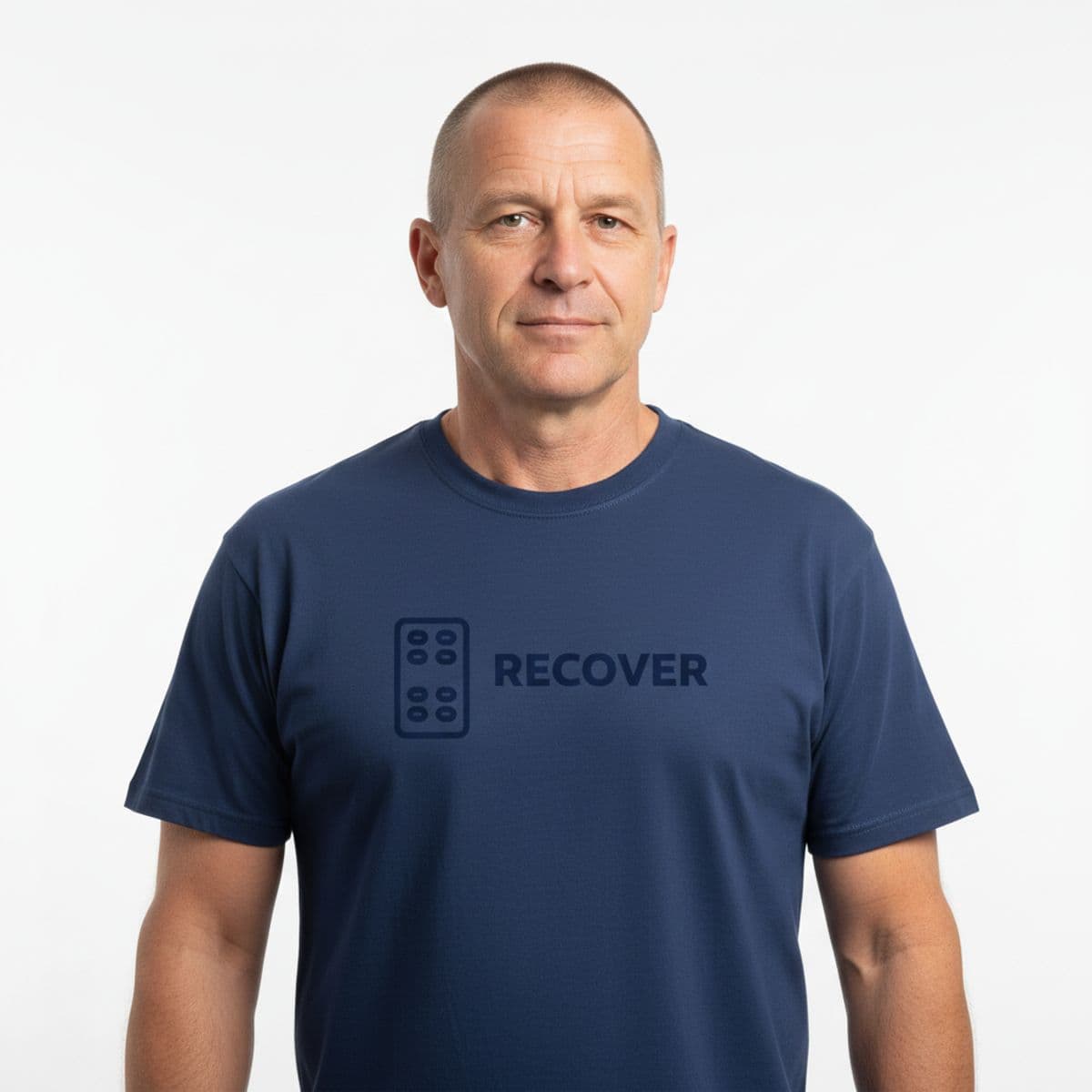 blue hour, small rodent, wired printed on a t-shirt, worn