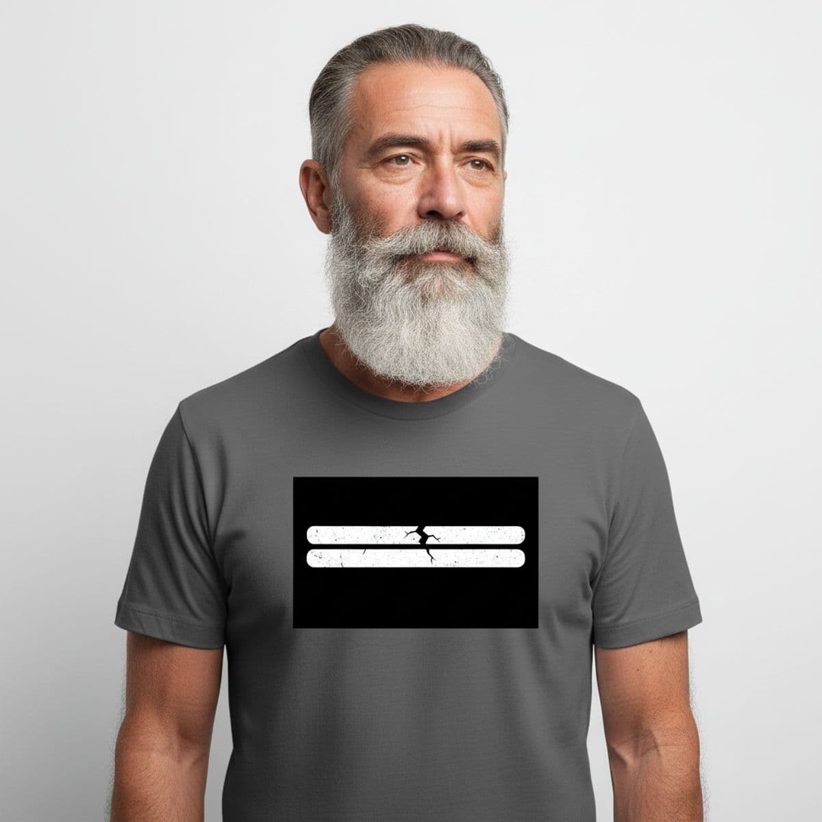 First Day of Finals printed on a t-shirt, worn