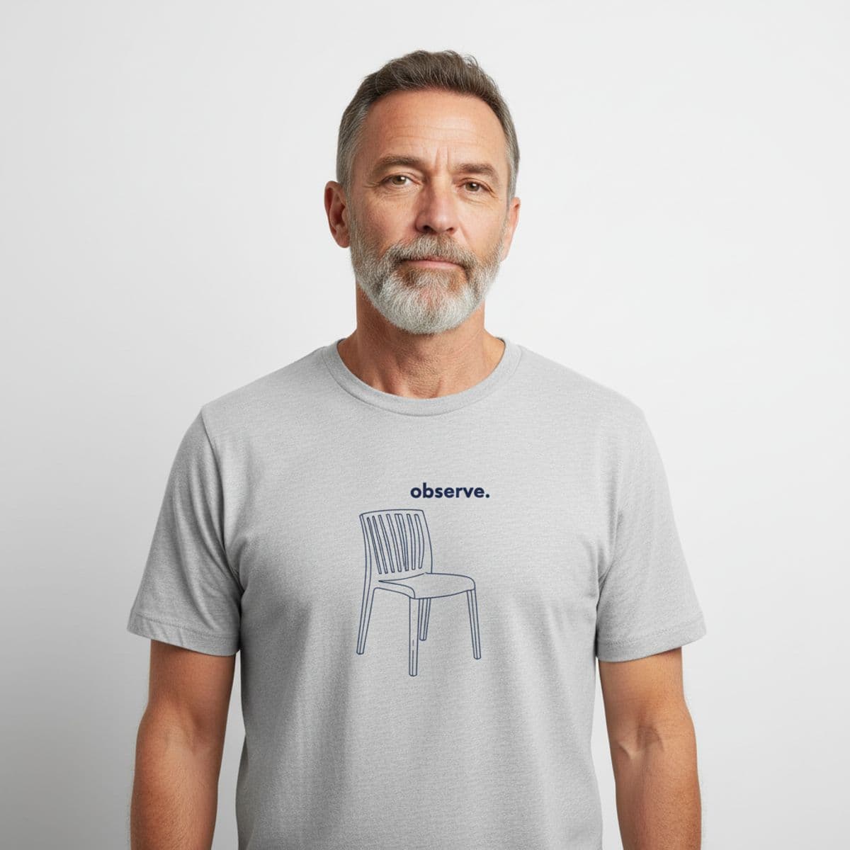 I Thought I Remembered It printed on a t-shirt, worn