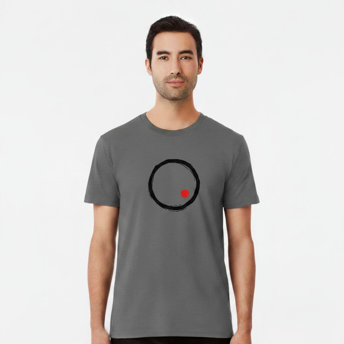 It Was Just a Snapshot printed on a t-shirt, worn